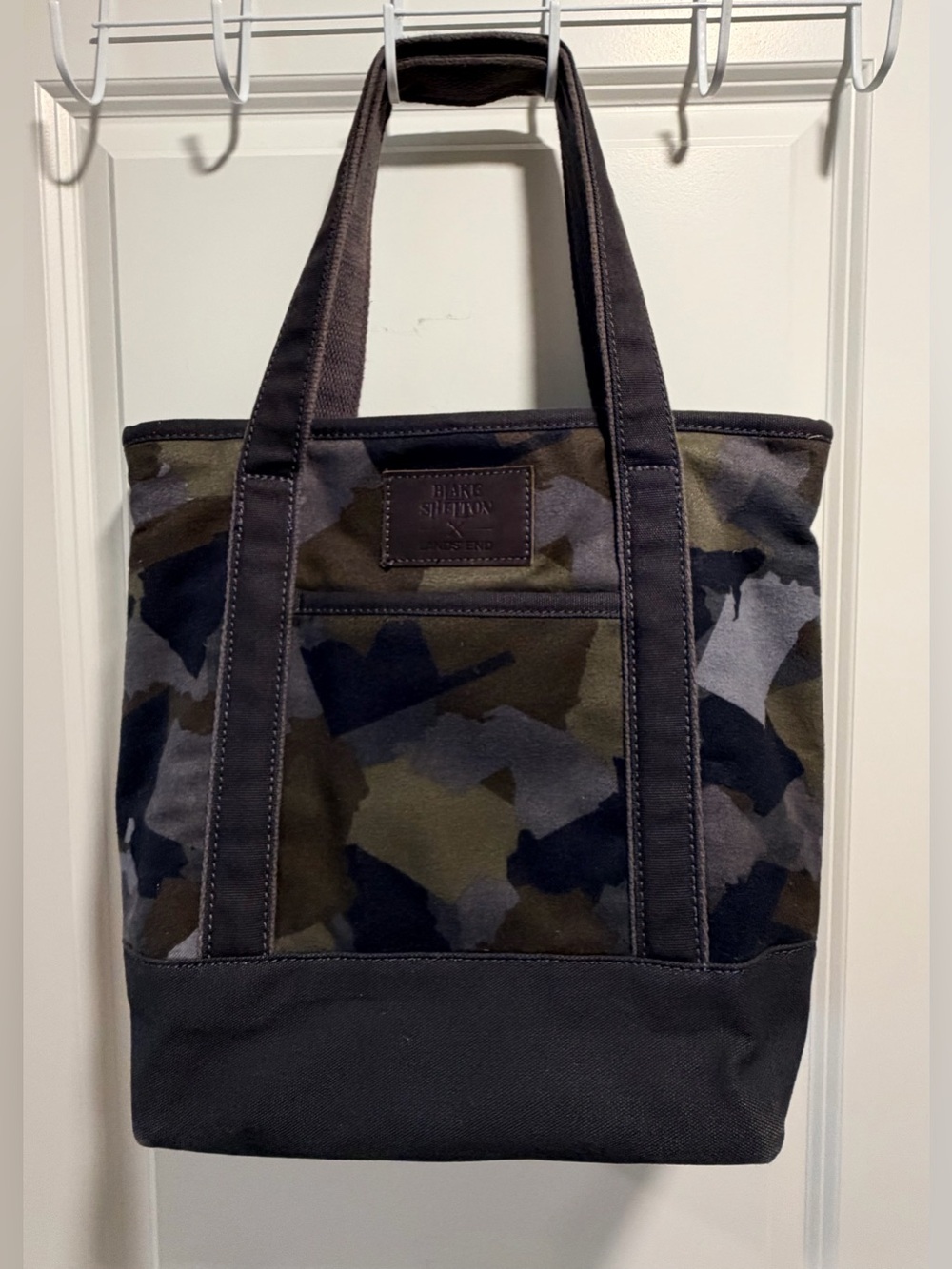 Blake Shelton x Lands' End Camo Canvas Medium Tote Bag Limited Edition